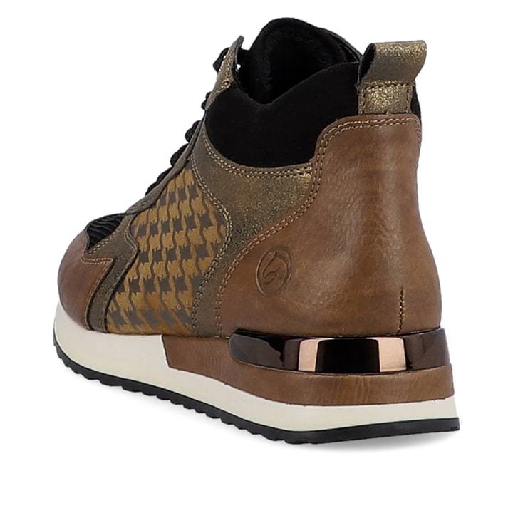 Remonte Artikelnummer R2577-22 remonte Damen Sneaker kastanienbraun-schwarz Schlussverkauf