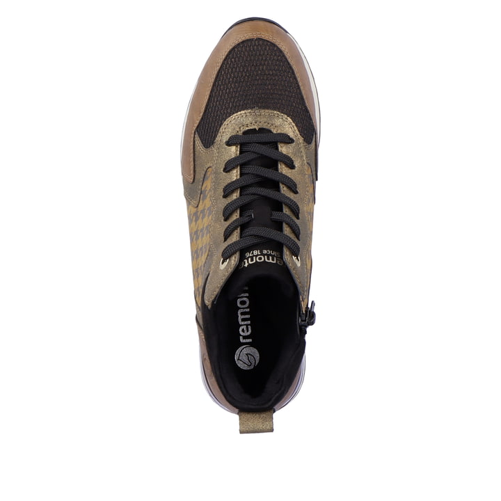 Remonte Artikelnummer R2577-22 remonte Damen Sneaker kastanienbraun-schwarz Schlussverkauf
