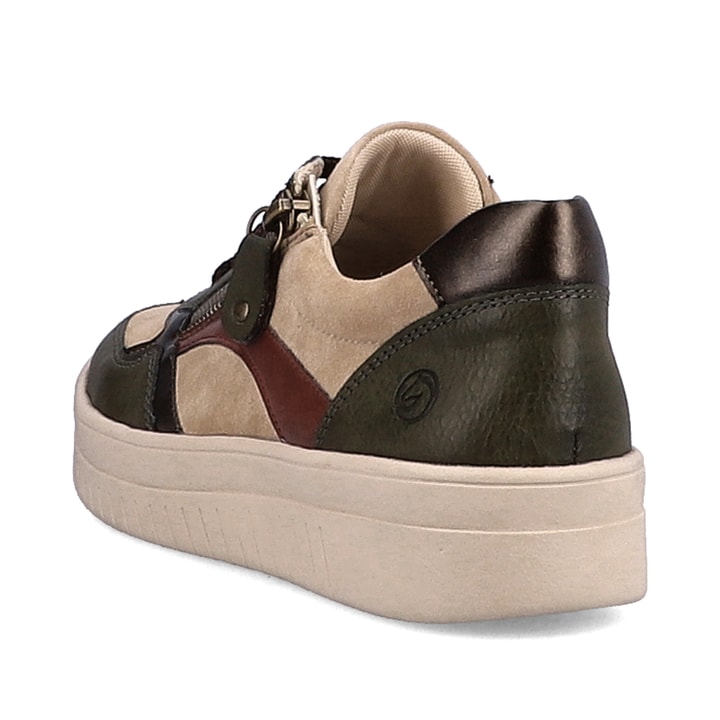 Remonte Artikelnummer D0J01-54 remonte Damen Sneaker khakigrün-beige Günstiger Verkauf