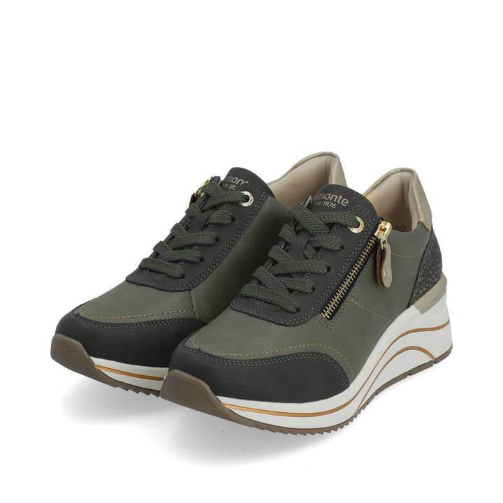 Remonte Artikelnummer D0T00-54 remonte Damen Sneaker laubgrün