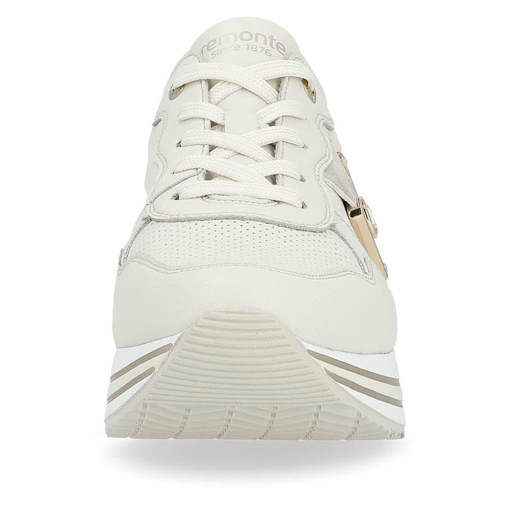 Remonte Artikelnummer D1322-60 remonte Damen Sneaker altweiß-metallic Online
