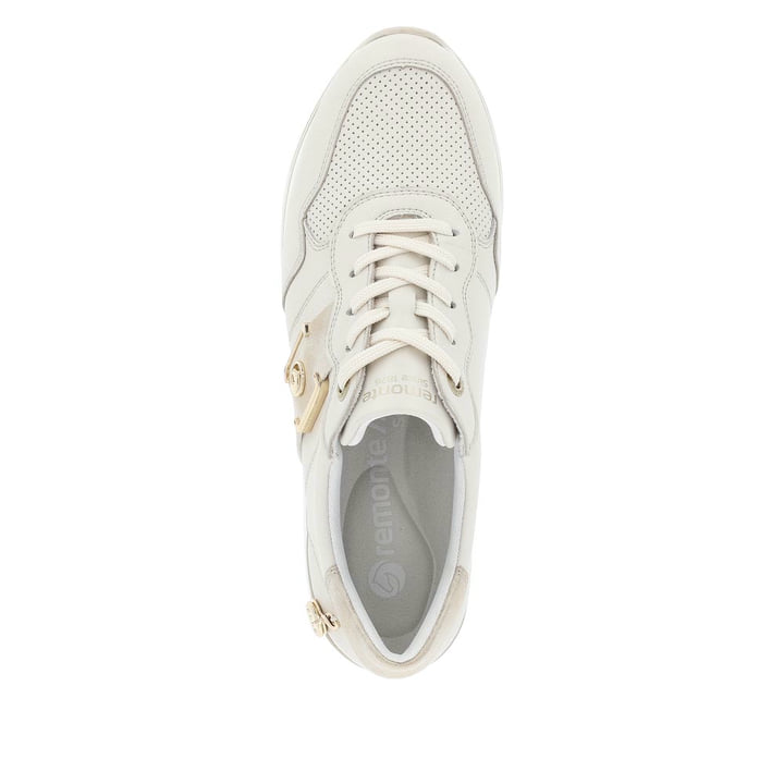 Remonte Artikelnummer D1322-60 remonte Damen Sneaker altweiß-metallic Online