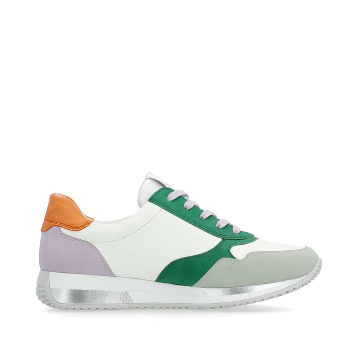 Remonte Artikelnummer D0H01-83 remonte Damen Sneaker weiß-grün-orange Outlet
