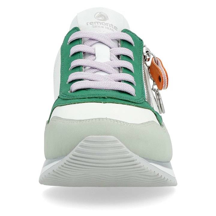 Remonte Artikelnummer D0H01-83 remonte Damen Sneaker weiß-grün-orange Outlet