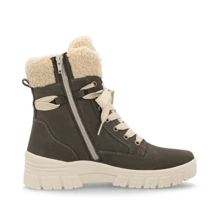 Remonte Artikelnummer D0E76-45 remonte Damen Schnürstiefel granitgrau Auslauf