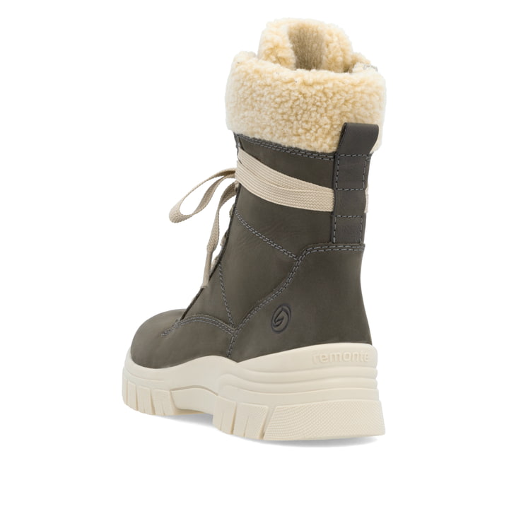 Remonte Artikelnummer D0E76-45 remonte Damen Schnürstiefel granitgrau Auslauf