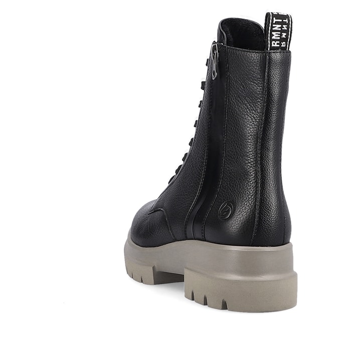 Remonte Artikelnummer D8975-03 remonte Damen Schnürstiefel asphaltschwarz Hotsell