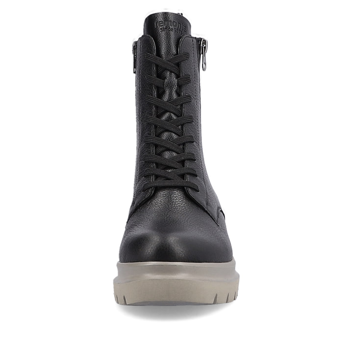 Remonte Artikelnummer D8975-03 remonte Damen Schnürstiefel asphaltschwarz Hotsell