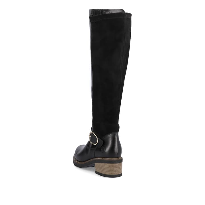 Remonte Artikelnummer D1A73-01 remonte Damen Hochschaftstiefel tiefschwarz im Angebot
