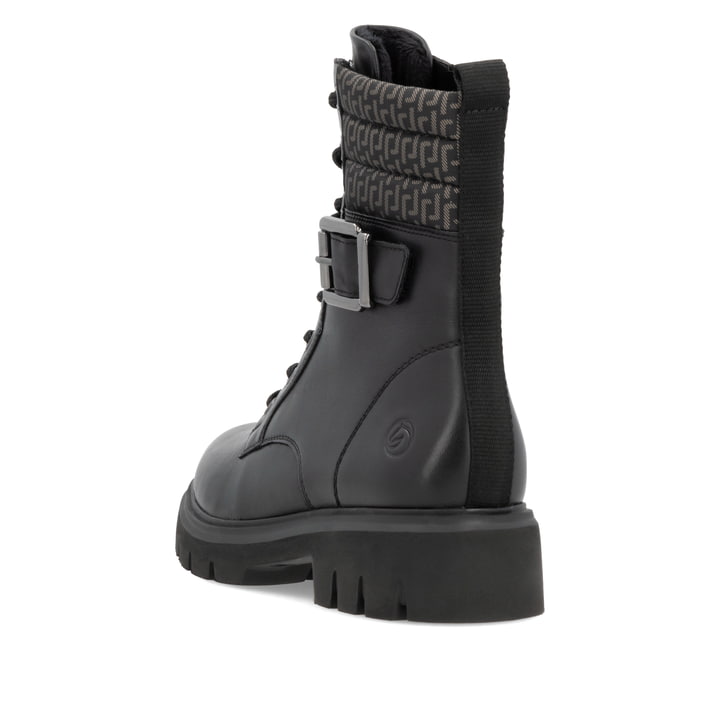 Remonte Artikelnummer D1W71-03 remonte Damen Schnürstiefel tiefschwarz Günstiger Verkauf