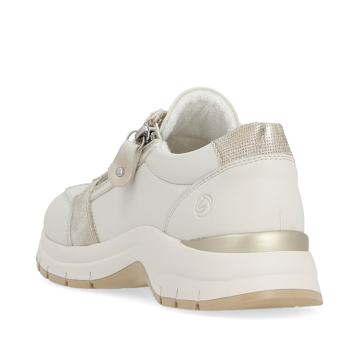 Remonte Artikelnummer D0G09-80 remonte Damen Sneaker hellbeige-metallic Online