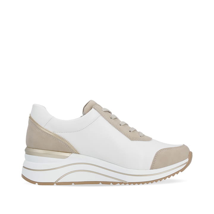 Remonte Artikelnummer D0T01-80 remonte Damen Sneaker lehmbeige-edelweiß Auslauf