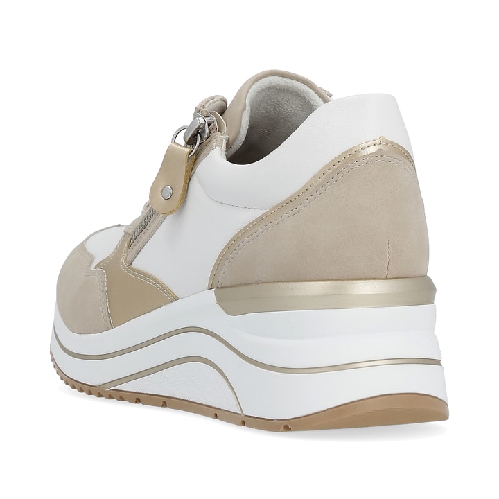 Remonte Artikelnummer D0T01-80 remonte Damen Sneaker lehmbeige-edelweiß Auslauf
