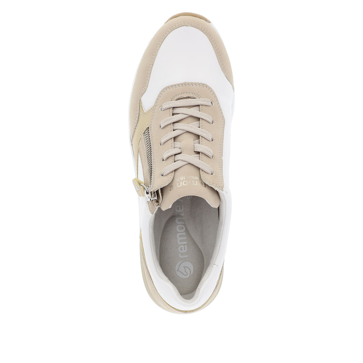 Remonte Artikelnummer D0T01-80 remonte Damen Sneaker lehmbeige-edelweiß Auslauf