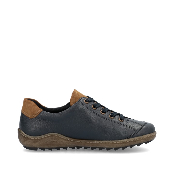 Remonte Artikelnummer R1402-16 remonte Damen Schnürschuhe königsblau-nougatbraun Online