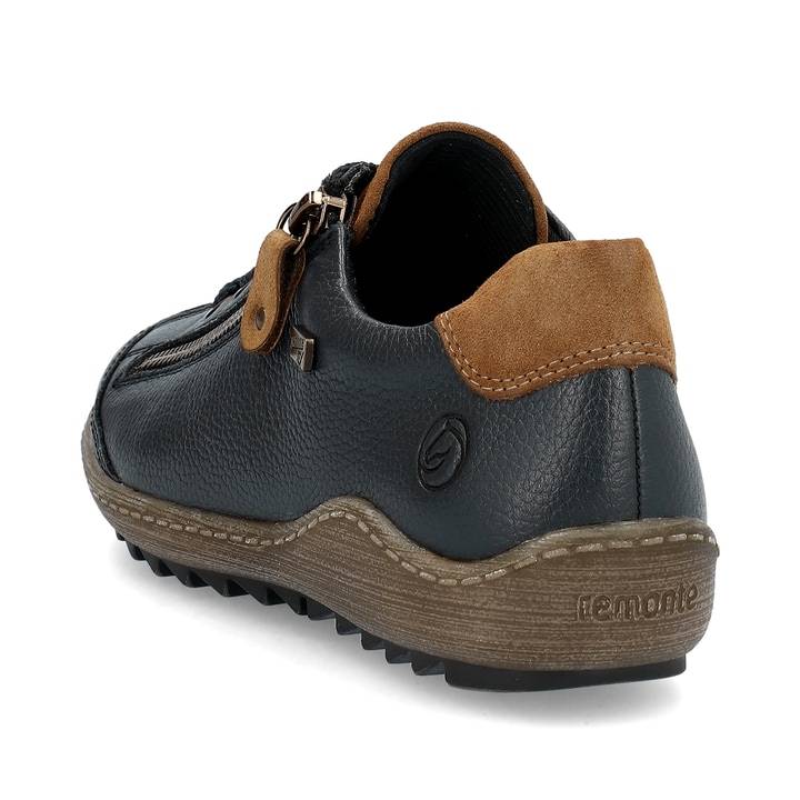 Remonte Artikelnummer R1402-16 remonte Damen Schnürschuhe königsblau-nougatbraun Online