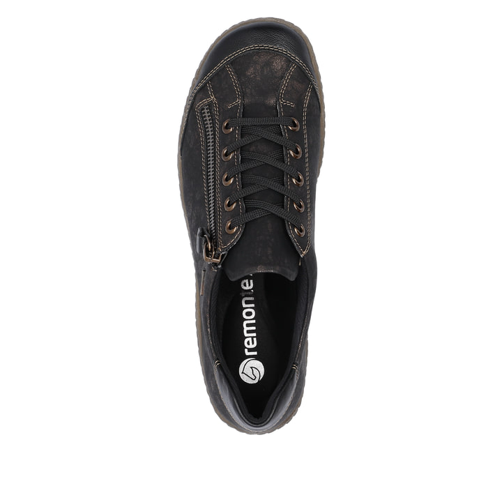 Remonte Artikelnummer R1402-07 remonte Damen Schnürschuhe urbanschwarz Auslauf