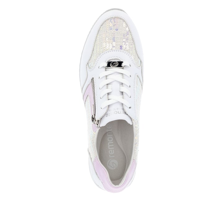 Remonte Artikelnummer D0H12-80 remonte Damen Sneaker reinweiß-blütenrosa Nur für heute