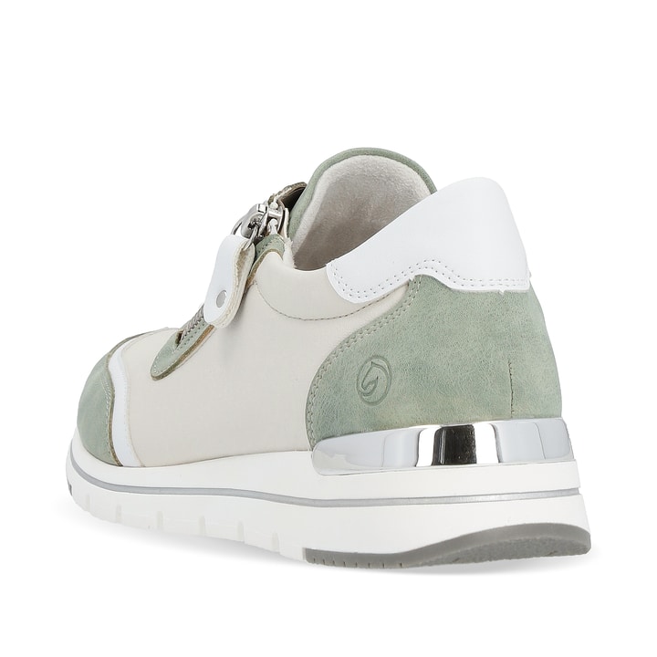 Remonte Artikelnummer R6709-81 remonte Damen Sneaker hellbeige-khakigrün Sonderangebot der Fabrik