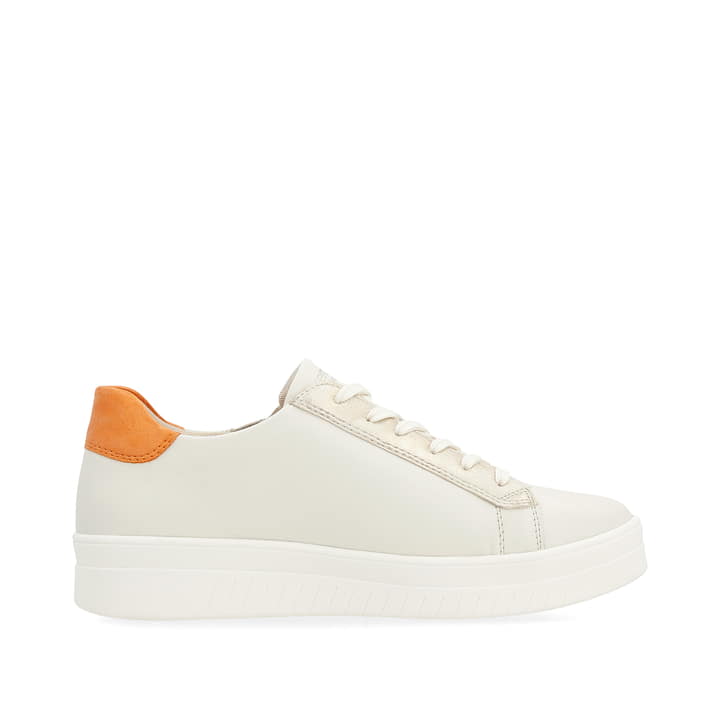 Remonte Artikelnummer D0J03-81 remonte Damen Sneaker altweiß-bronze-glutorange Vierteljährliche Förderung