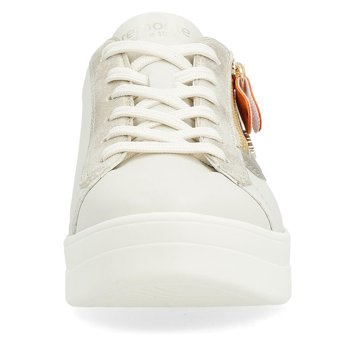 Remonte Artikelnummer D0J03-81 remonte Damen Sneaker altweiß-bronze-glutorange Vierteljährliche Förderung