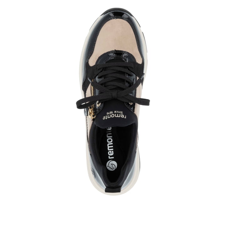 Remonte Artikelnummer D1S02-04 remonte Damen Sneaker tiefschwarz-sandbeige Super Rabatt