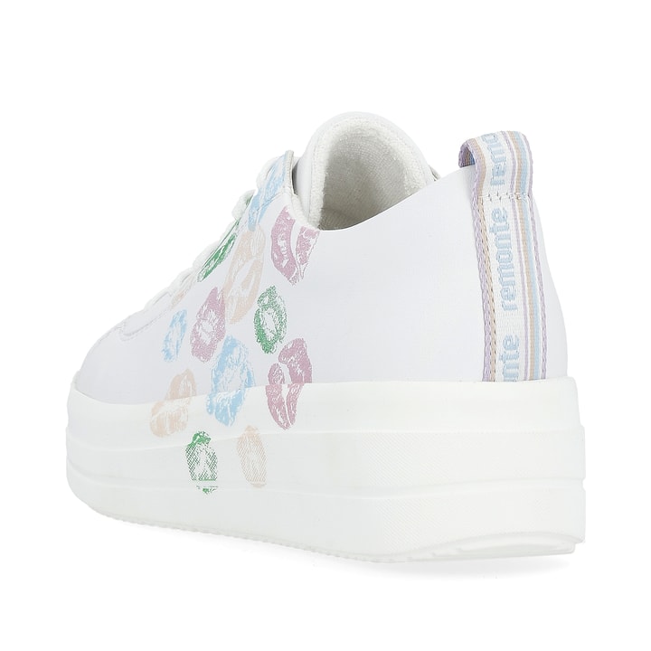 Remonte Artikelnummer D1C03-80 remonte Damen Sneaker frostweiß-multicolor Riesige Rabatte