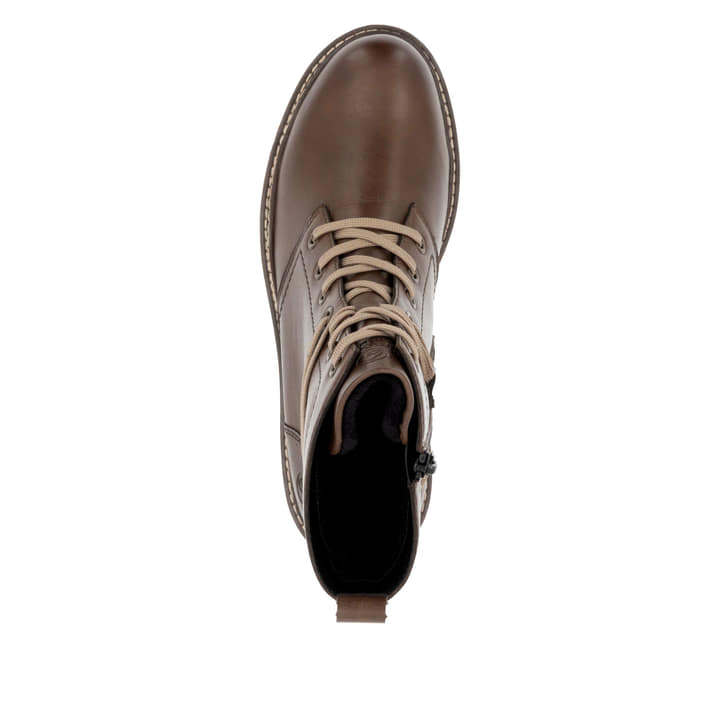 Remonte Artikelnummer D0B75-23 remonte Damen Schnürstiefel holzbraun Fabrikladen