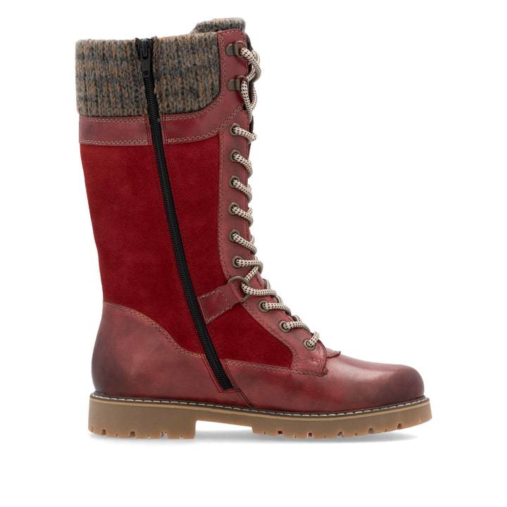 Remonte Artikelnummer D9380-35 remonte Damen Hochschaftstiefel mohnrot Black Friday Preise