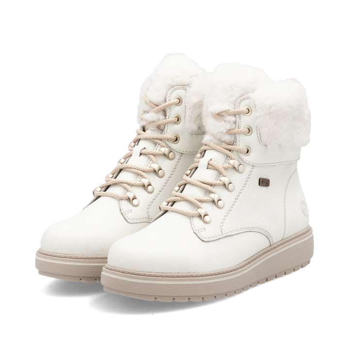 Remonte Artikelnummer D0U70-80 remonte Damen Schnürstiefel blütenweiß 50% Rabatt für begrenzte Zeit