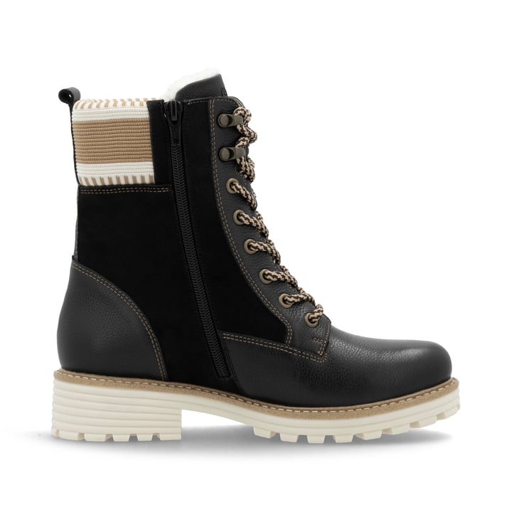 Remonte Artikelnummer D0W77-03 remonte Damen Schnürstiefel mitternachtsschwarz Outlet