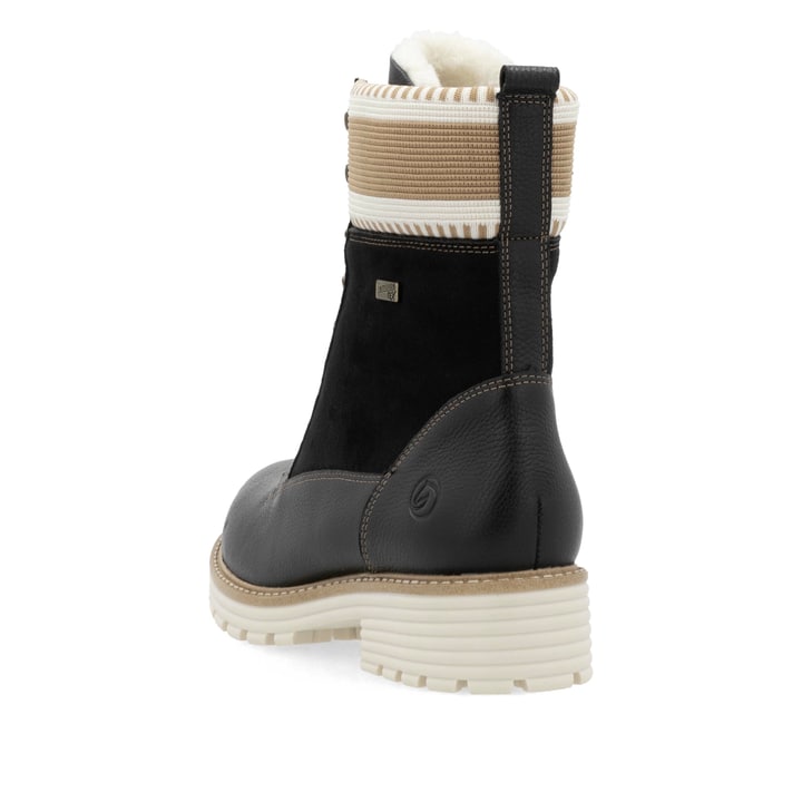 Remonte Artikelnummer D0W77-03 remonte Damen Schnürstiefel mitternachtsschwarz Outlet