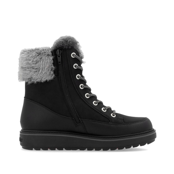 Remonte Artikelnummer D0U78-03 remonte Damen Schnürstiefel nachtschwarz Auslauf