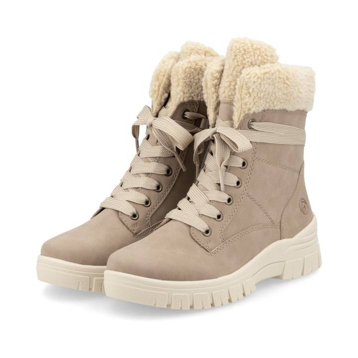 Remonte Artikelnummer D0E76-20 remonte Damen Schnürstiefel braunbeige