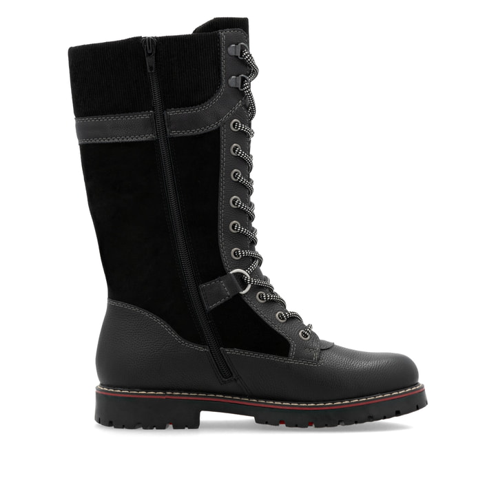 Remonte Artikelnummer D9380-02 remonte Damen Hochschaftstiefel tiefschwarz im Angebot