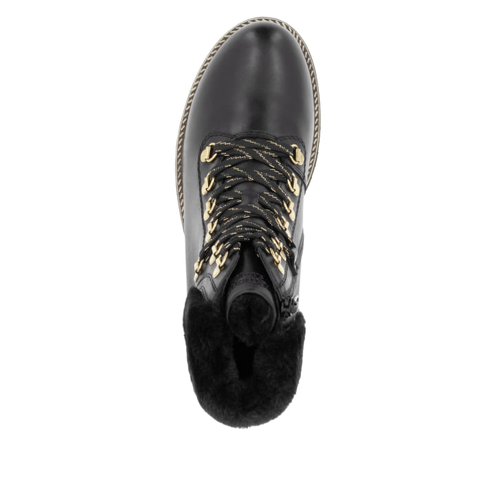Remonte Artikelnummer D8483-00 remonte Damen Schnürstiefel mattschwarz Fabrikverkauf