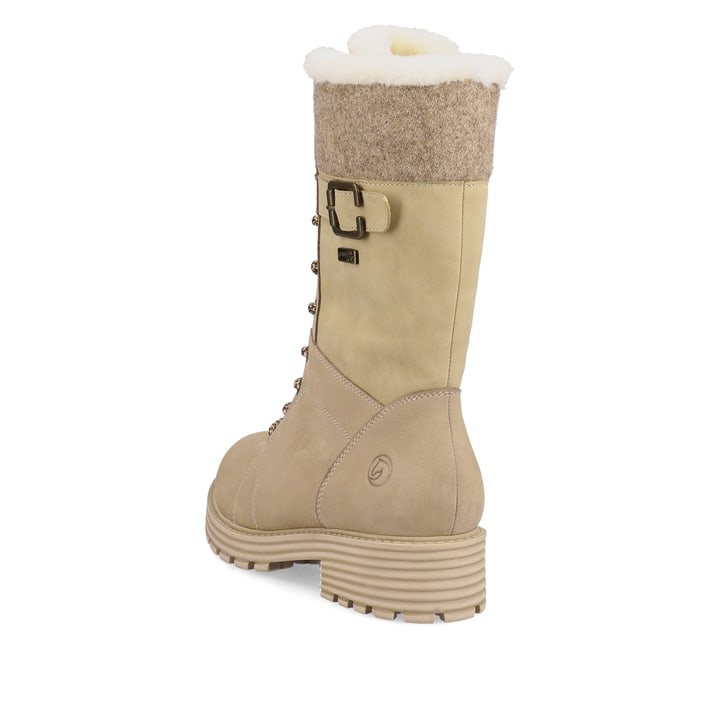 Remonte Artikelnummer D0W72-60 remonte Damen Hochschaftstiefel vanillebeige Fabrik Onlineshop
