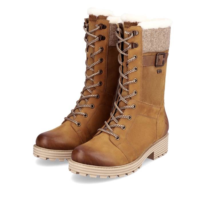 Remonte Artikelnummer D0W72-22 remonte Damen Hochschaftstiefel kupfer Großer Ausverkauf