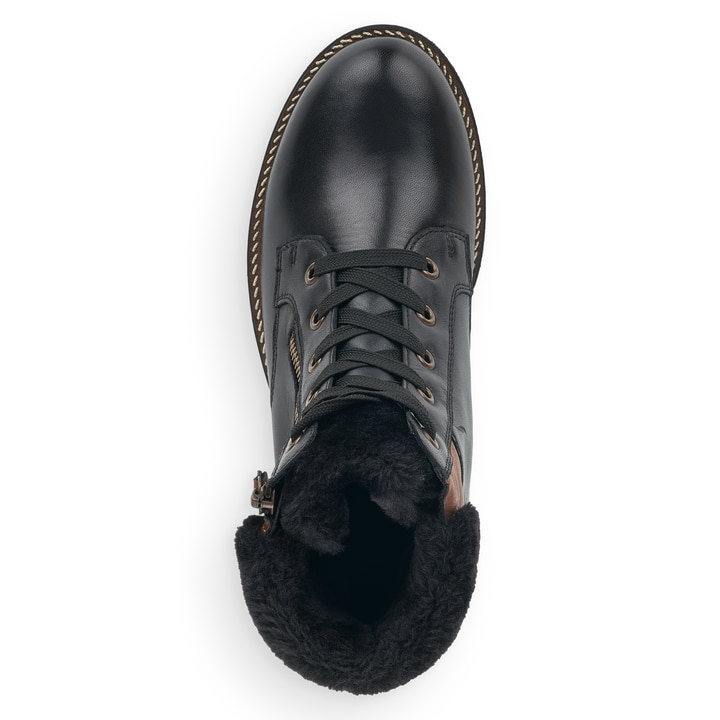 Remonte Artikelnummer D8463-01 remonte Damen Schnürstiefel nachtschwarz Online Shopping
