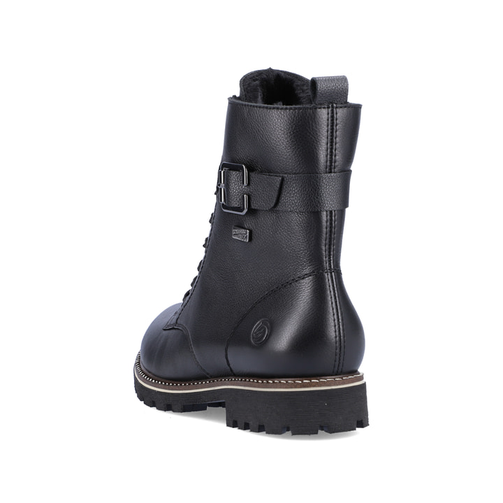 Remonte Artikelnummer D8475-01 remonte Damen Schnürstiefel urbanschwarz Preisnachlass
