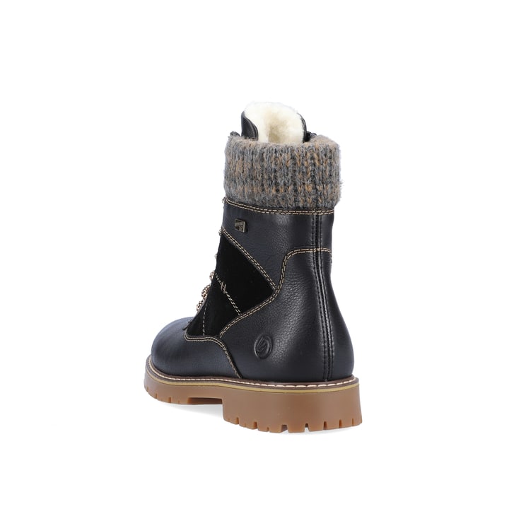 Remonte Artikelnummer D9378-00 remonte Damen Schnürstiefel graphitschwarz-anthrazit Black Friday