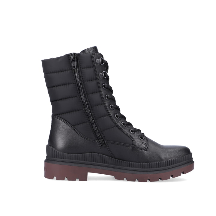 Remonte Artikelnummer D0C76-01 remonte Damen Schnürstiefel nachtschwarz Muttertagsangebot