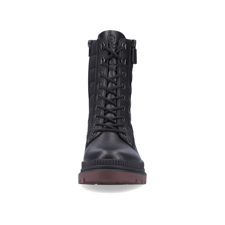 Remonte Artikelnummer D0C76-01 remonte Damen Schnürstiefel nachtschwarz Muttertagsangebot