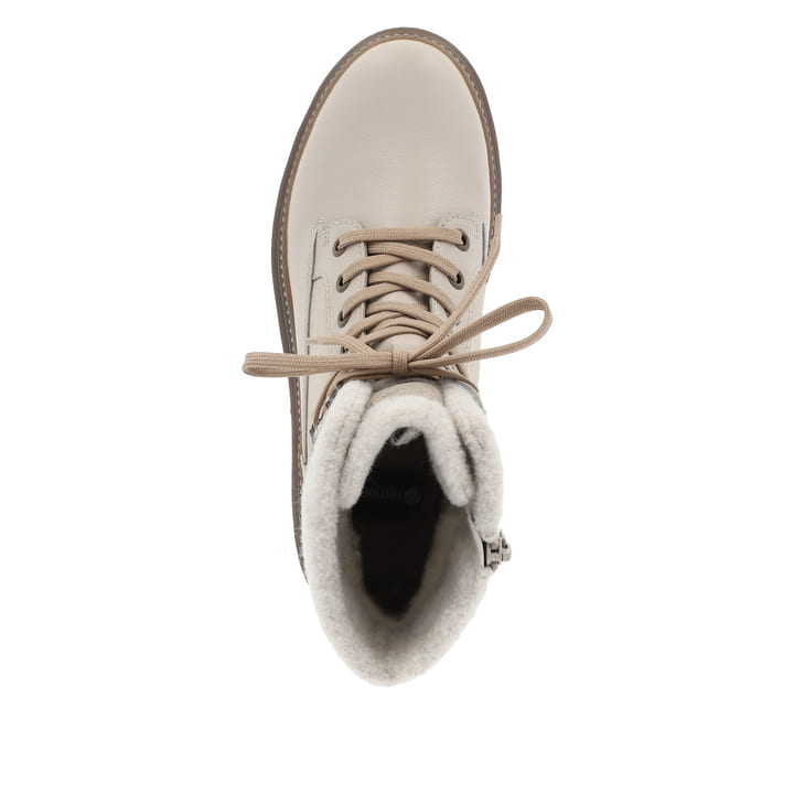 Remonte Artikelnummer D0C77-60 remonte Damen Schnürstiefel hellbeige Lagerräumung
