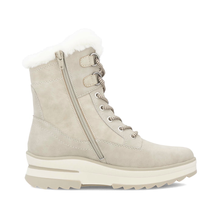 Remonte Artikelnummer D2B73-40 remonte Damen Schnürstiefel hellbeige Exklusive Angebote