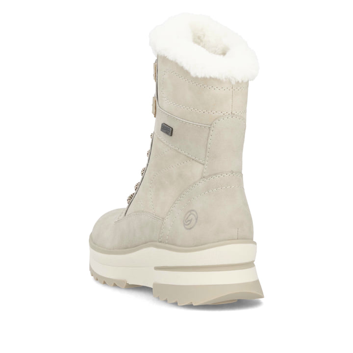 Remonte Artikelnummer D2B73-40 remonte Damen Schnürstiefel hellbeige Exklusive Angebote