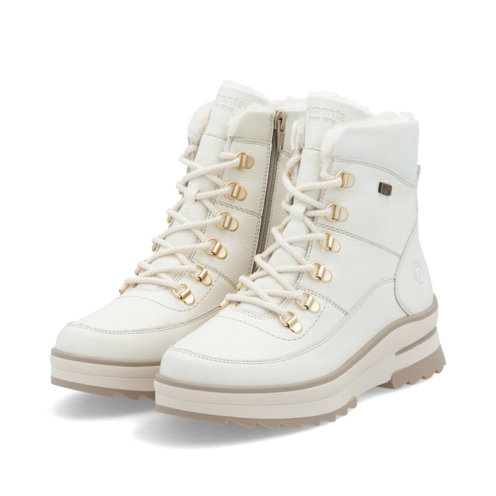 Remonte Artikelnummer D2B74-80 remonte Damen Schnürstiefel reinweiß Blitzangebot