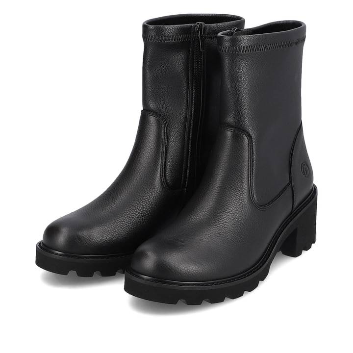 Remonte Artikelnummer D0A77-01 remonte Damen Kurzstiefel mitternachtsschwarz Neuheiten