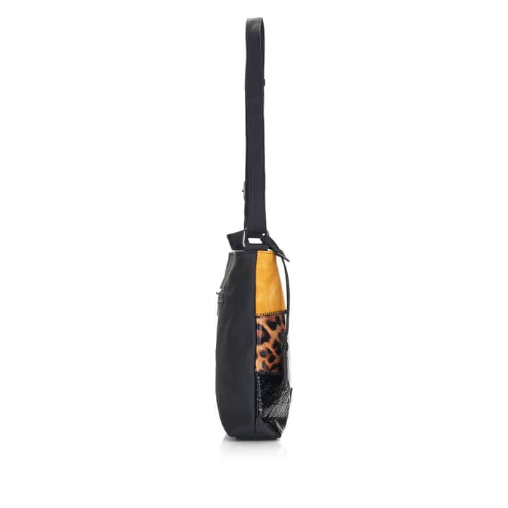 Remonte Artikelnummer Q0704-02 remonte Handtasche tiefschwarz-goldgelb Super Sparpreis