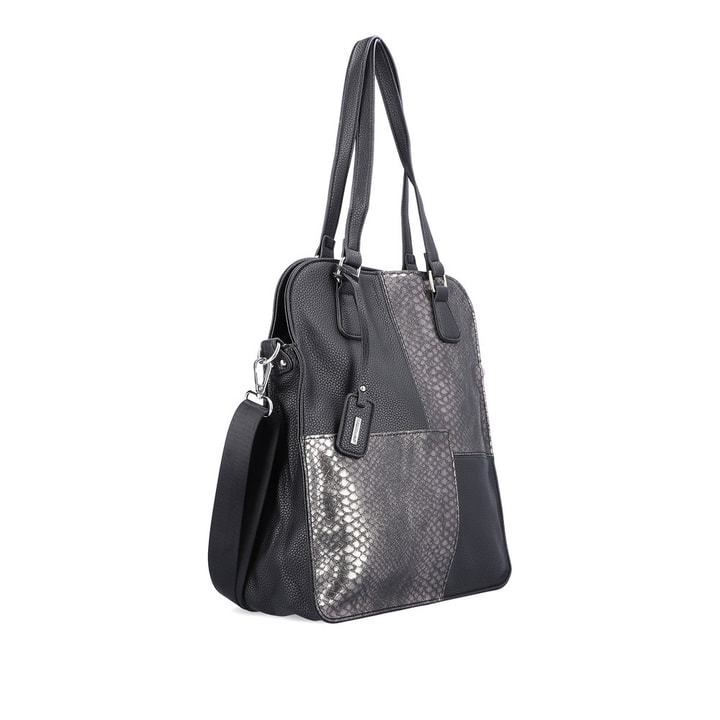 Remonte Artikelnummer Q0623-01 remonte Handtasche glanzschwarz 50% Rabatt für begrenzte Zeit